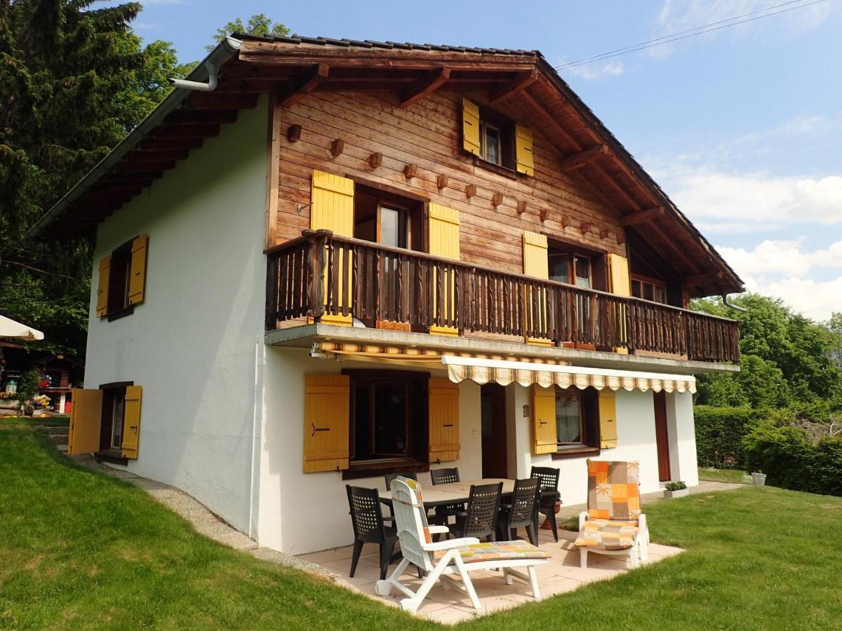 Chalet Le Muguet Villa Ovronnaz Eksteriør bilde