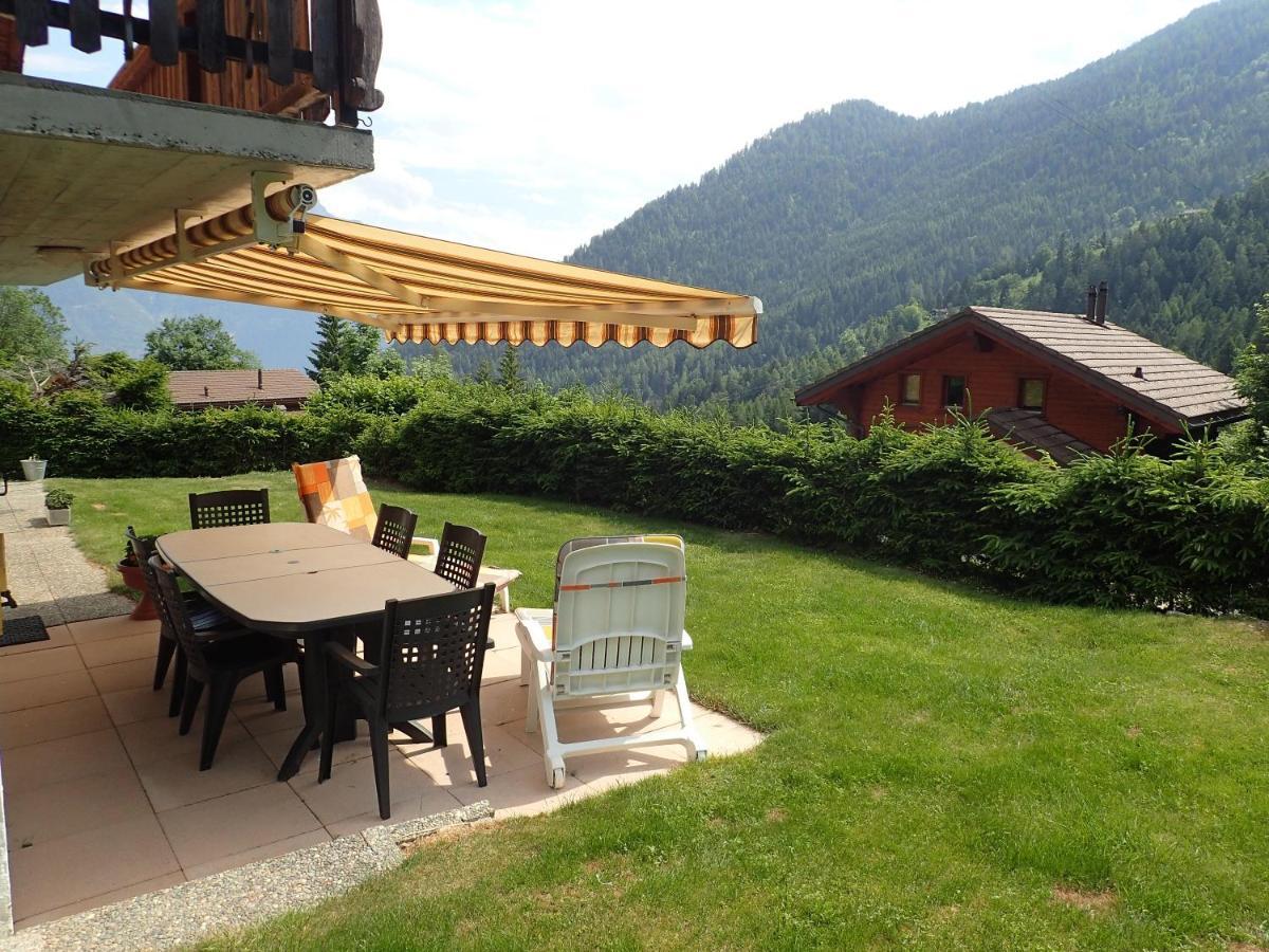 Chalet Le Muguet Villa Ovronnaz Eksteriør bilde