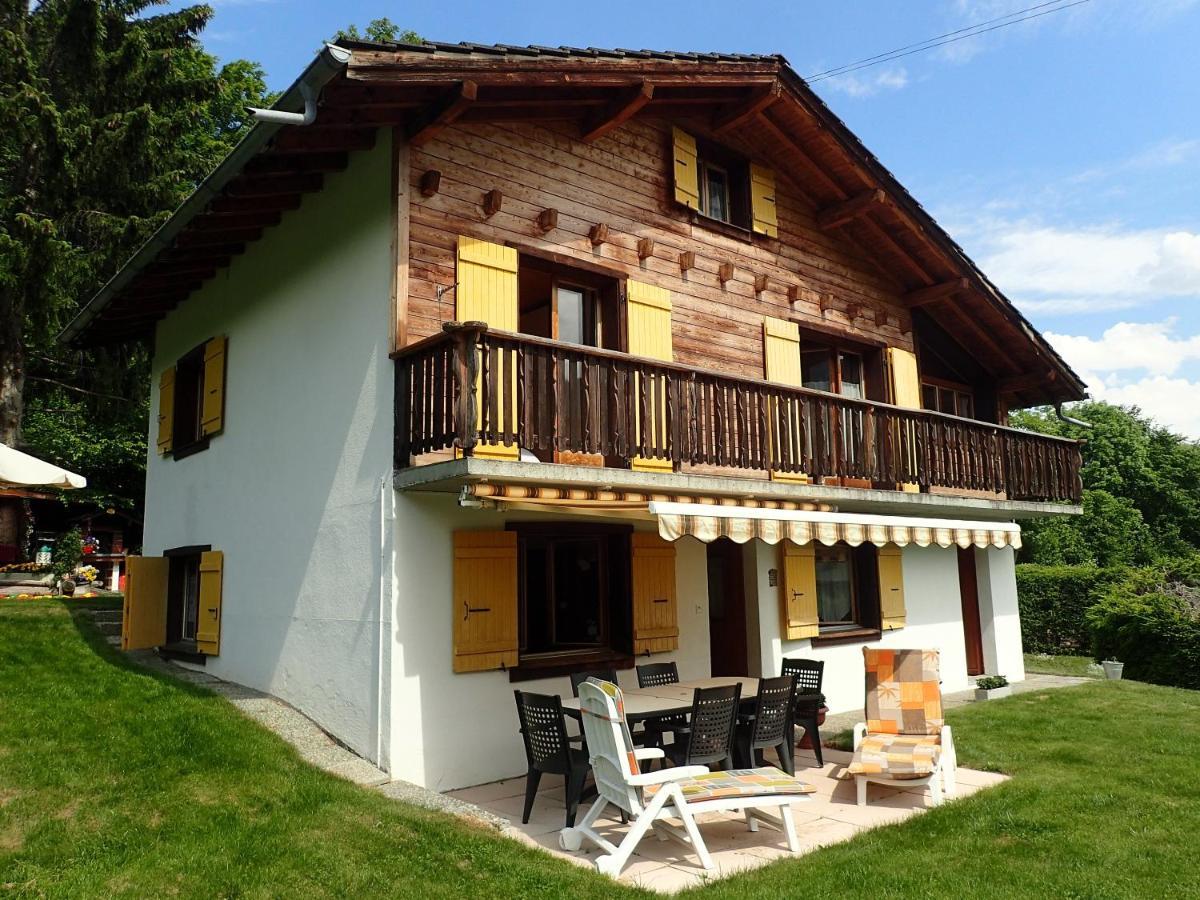 Chalet Le Muguet Villa Ovronnaz Eksteriør bilde