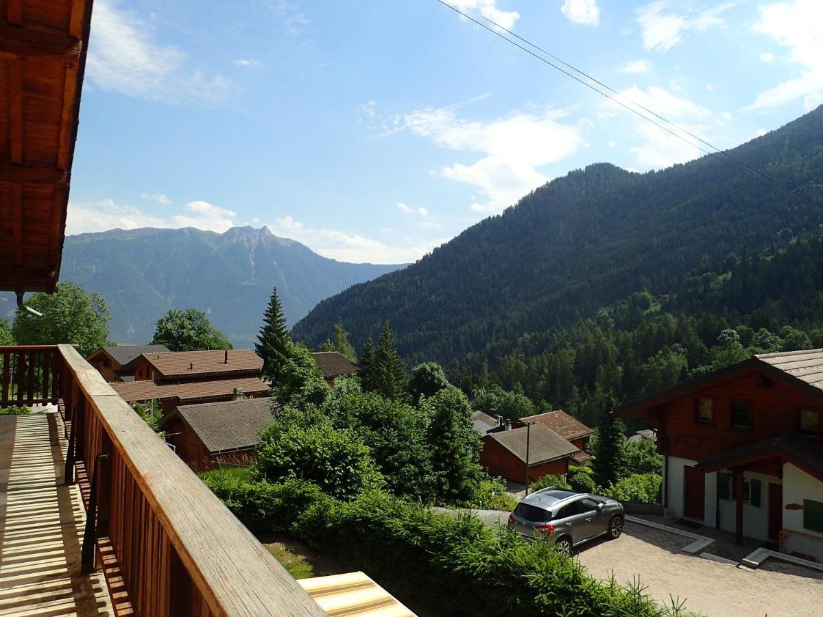 Chalet Le Muguet Villa Ovronnaz Eksteriør bilde