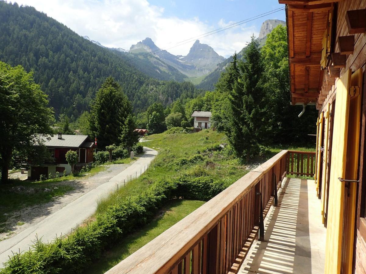Chalet Le Muguet Villa Ovronnaz Eksteriør bilde