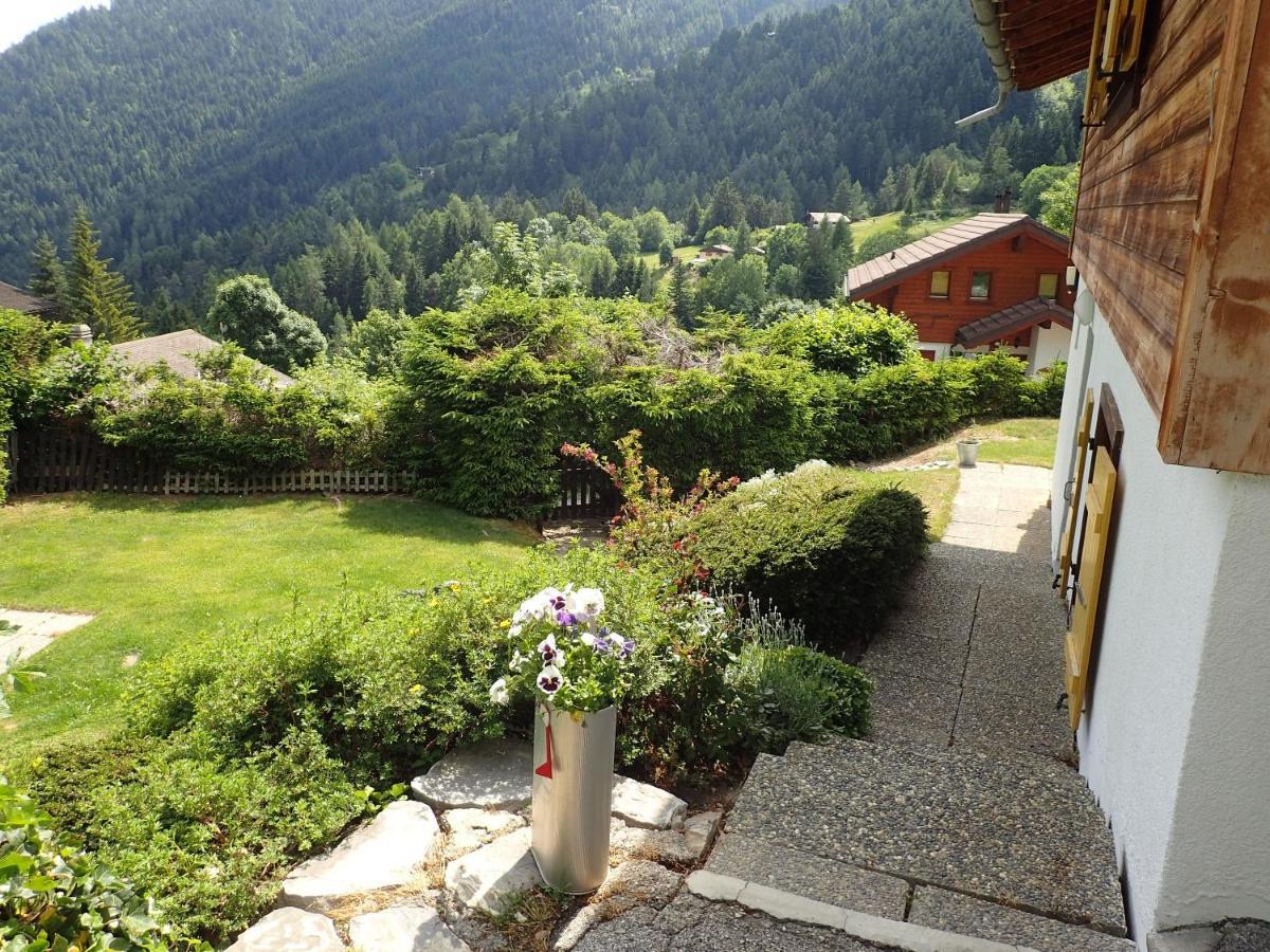 Chalet Le Muguet Villa Ovronnaz Eksteriør bilde